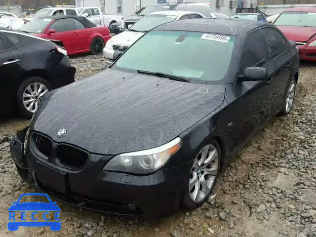 2006 BMW 550I WBANB53536CP00491 зображення 1