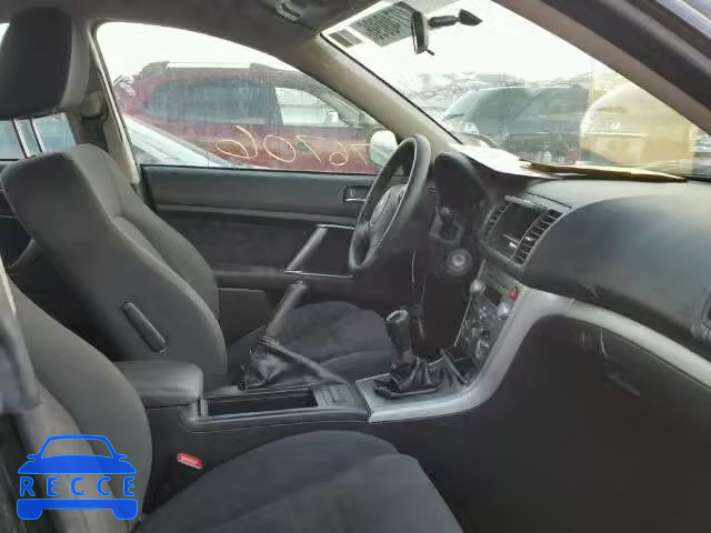 2009 SUBARU OUTBACK 2. 4S4BP61C796325377 image 4