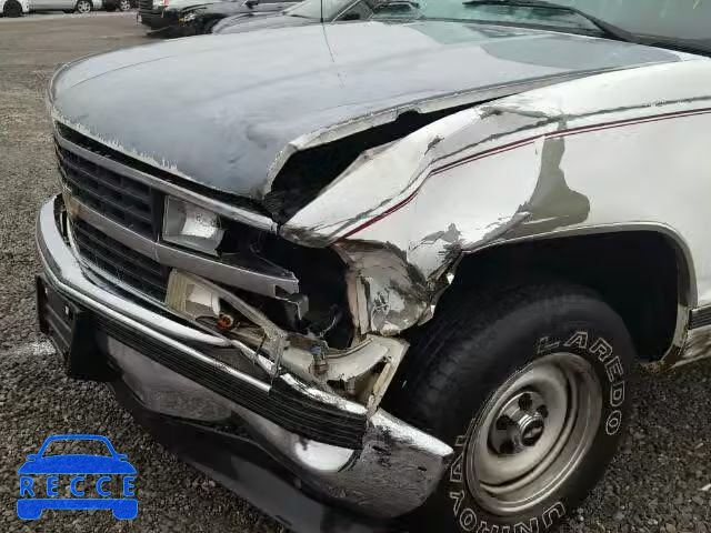 1992 CHEVROLET C1500 1GCDC14K0NZ161297 зображення 9
