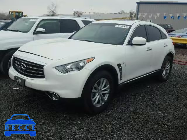 2014 INFINITI QX70 JN8CS1MU7EM451246 image 1