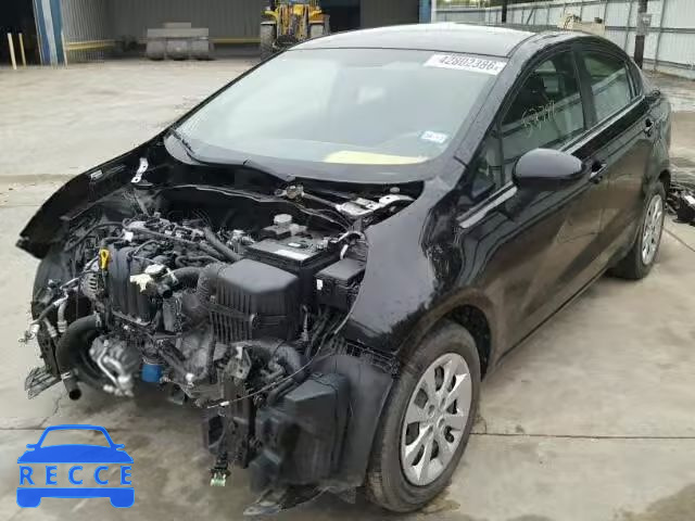 2015 KIA RIO LX KNADM4A3XF6422155 image 1