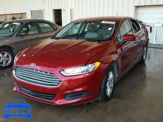 2015 FORD FUSION S 3FA6P0G71FR218715 image 1