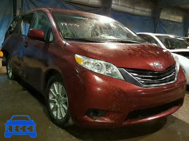 2012 TOYOTA SIENNA LE 5TDJK3DCXCS037224 image 0