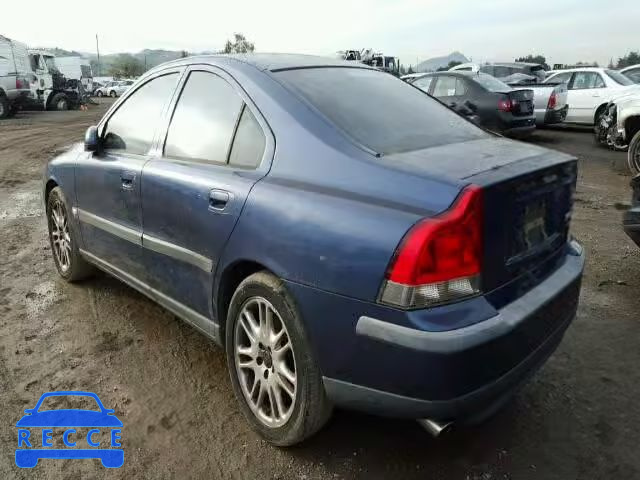 2002 VOLVO S60 T5 YV1RS53DX22099134 image 2