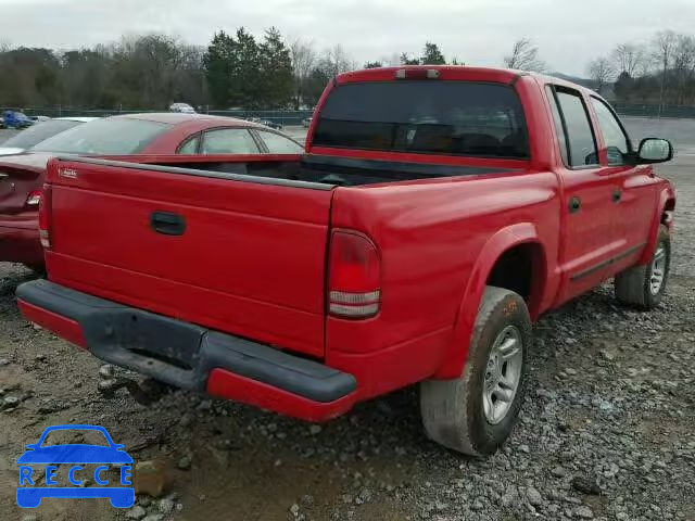 2003 DODGE DAKOTA QUA 1D7HG48N43S122560 Bild 3