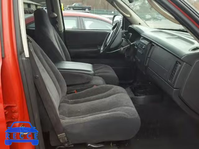 2003 DODGE DAKOTA QUA 1D7HG48N43S122560 зображення 4