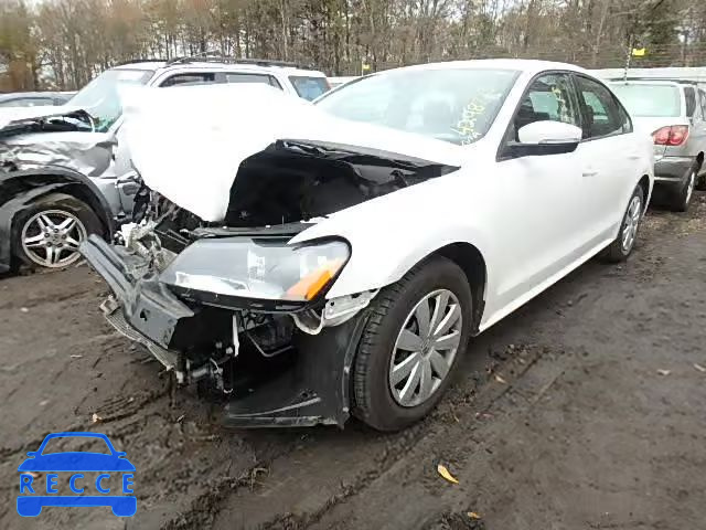 2013 VOLKSWAGEN PASSAT S 1VWAP7A32DC030491 зображення 1