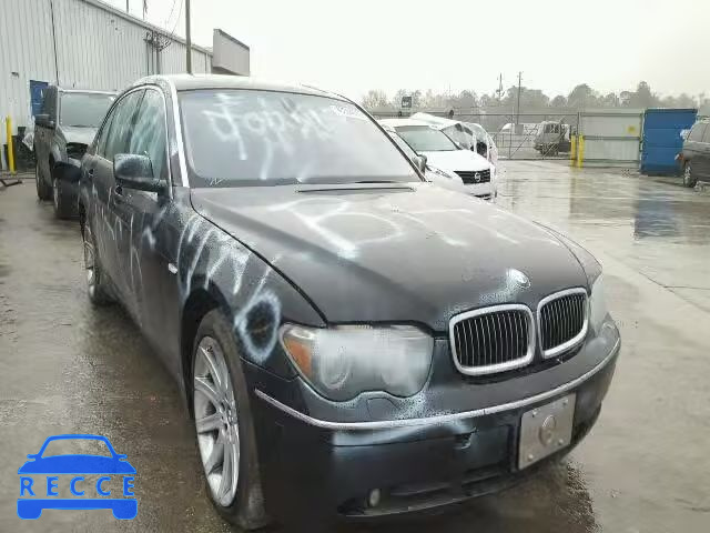 2004 BMW 745LI WBAGN63424DS46559 image 0