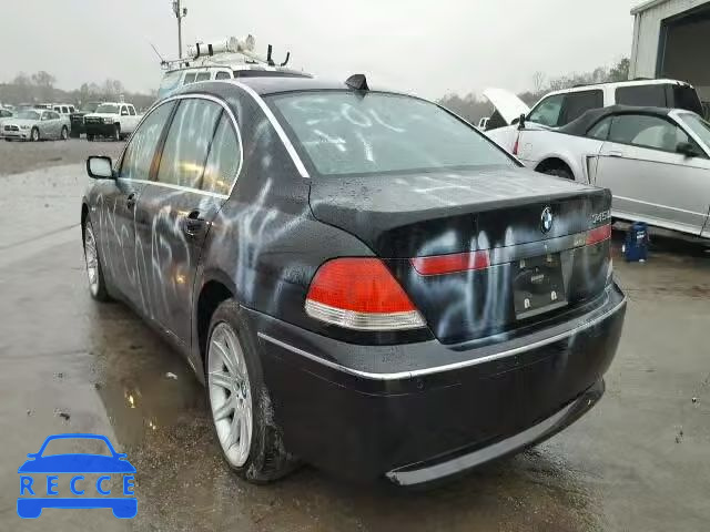 2004 BMW 745LI WBAGN63424DS46559 image 2