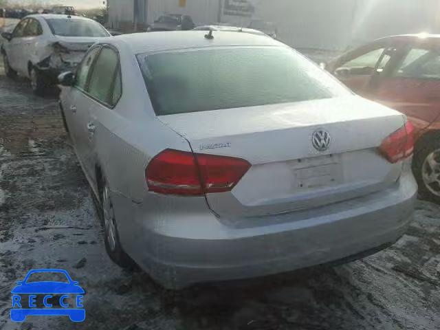 2012 VOLKSWAGEN PASSAT S 1VWAP7A33CC056435 image 2
