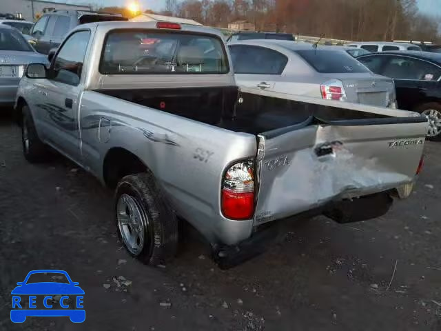 2001 TOYOTA TACOMA 5TENL42N71Z757007 image 2