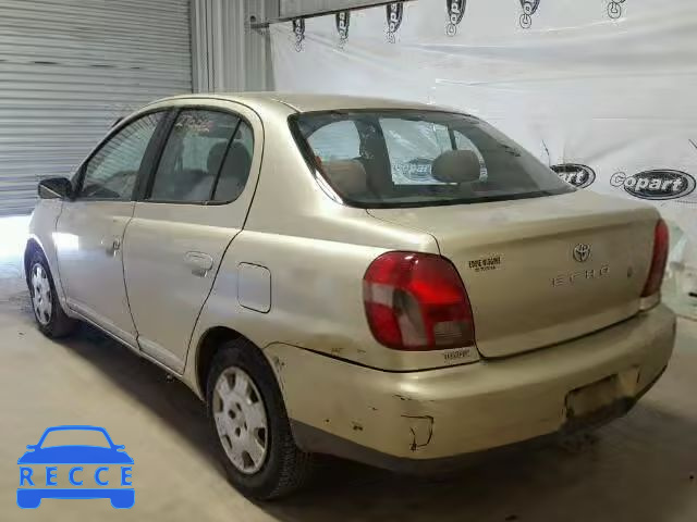 2002 TOYOTA ECHO JTDBT123X20222626 image 2