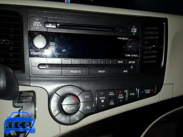 2013 TOYOTA SIENNA LE 5TDJK3DC3DS064993 зображення 8