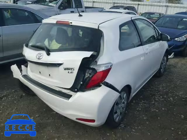 2014 TOYOTA YARIS JTDJTUD3XED588190 Bild 3