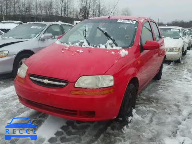 2004 CHEVROLET AVEO KL1TD62654B238515 зображення 1