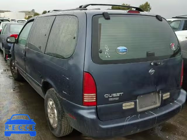 1996 NISSAN QUEST XE/G 4N2DN11W7TD812160 зображення 2