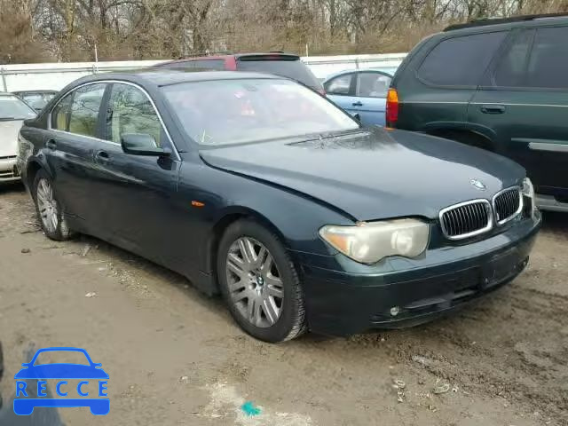 2002 BMW 745I WBAGL63452DP58108 зображення 0