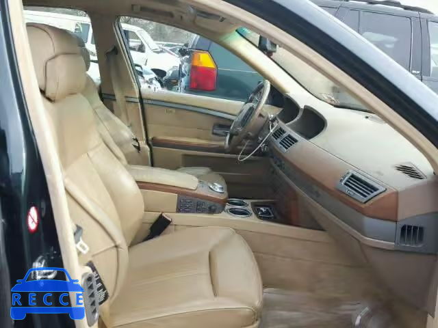 2002 BMW 745I WBAGL63452DP58108 зображення 4