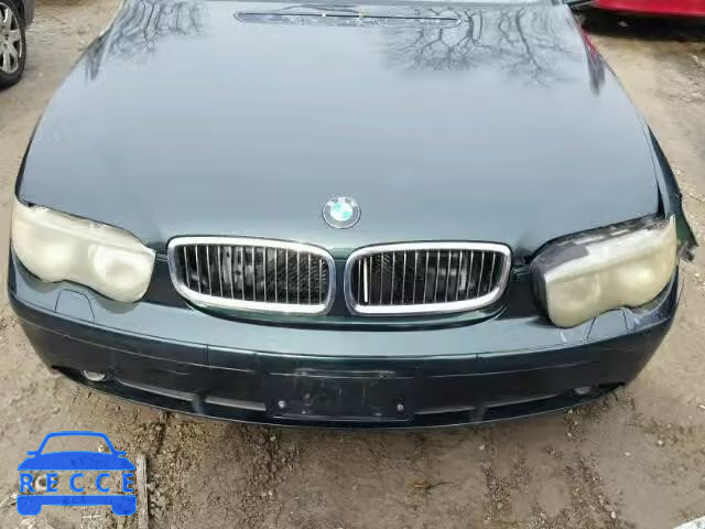 2002 BMW 745I WBAGL63452DP58108 Bild 6