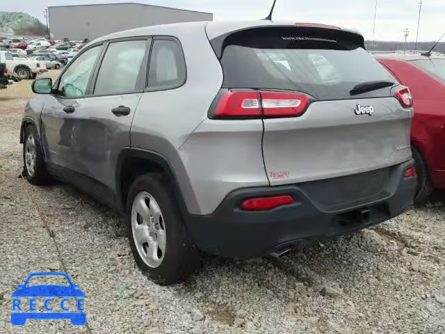 2015 JEEP CHEROKEE S 1C4PJLAB0FW632158 image 2