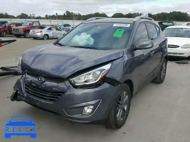 2014 HYUNDAI TUCSON GLS KM8JU3AG1EU917210 image 1