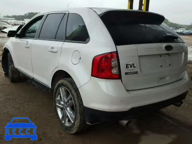 2013 FORD EDGE SEL 2FMDK3JC2DBE31784 image 2