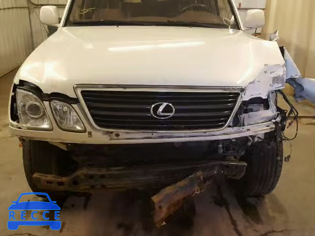 1999 LEXUS LX 470 JT6HT00W9X0043820 image 8