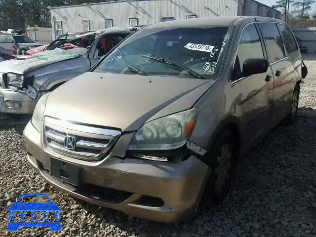 2005 HONDA ODYSSEY LX 5FNRL38255B086274 image 1