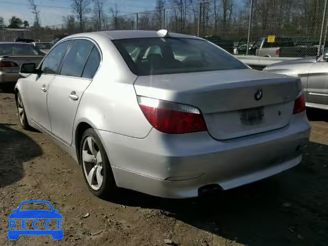 2007 BMW 525I WBANE535X7CW63450 image 2