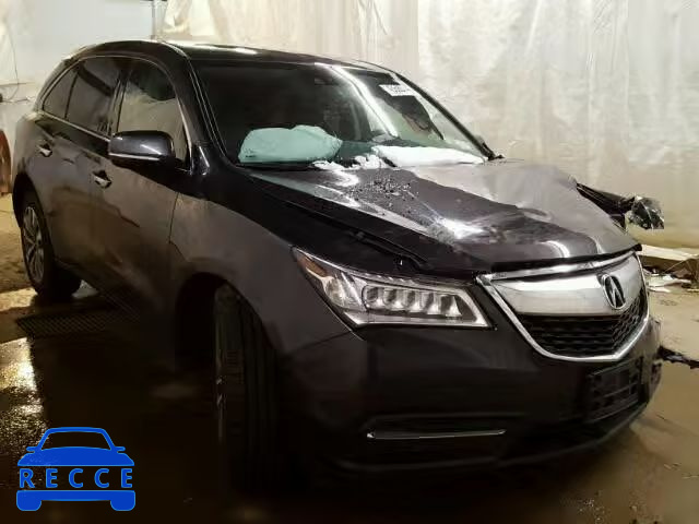 2014 ACURA MDX TECH 5FRYD4H41EB030606 зображення 0