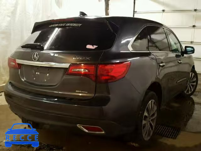 2014 ACURA MDX TECH 5FRYD4H41EB030606 зображення 3