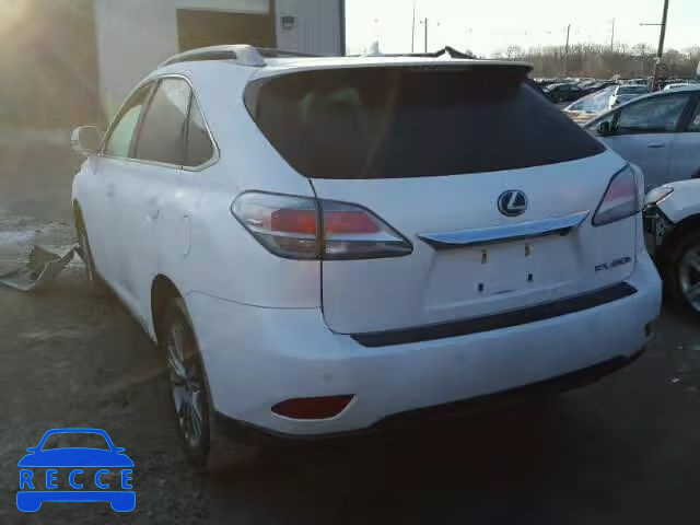 2013 LEXUS RX 450H JTJBC1BAXD2062363 image 2