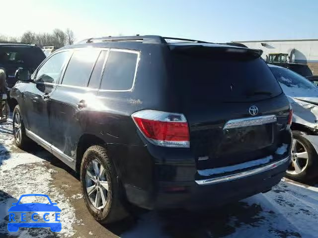 2011 TOYOTA HIGHLANDER 5TDBK3EH3BS046828 зображення 2