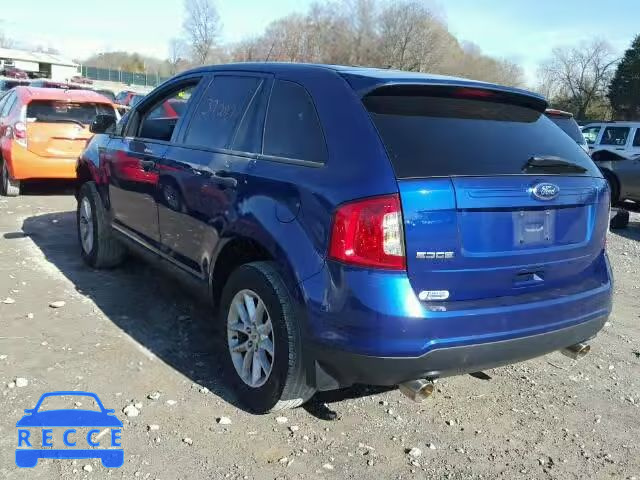 2013 FORD EDGE SE 2FMDK3GC3DBE09901 зображення 2