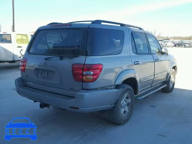 2003 TOYOTA SEQUOIA SR 5TDZT34AX3S167471 зображення 3