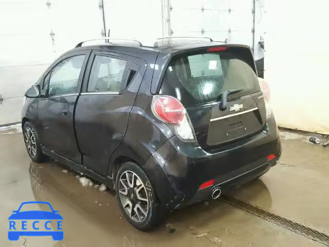 2013 CHEVROLET SPARK 2LT KL8CF6S94DC573569 Bild 2