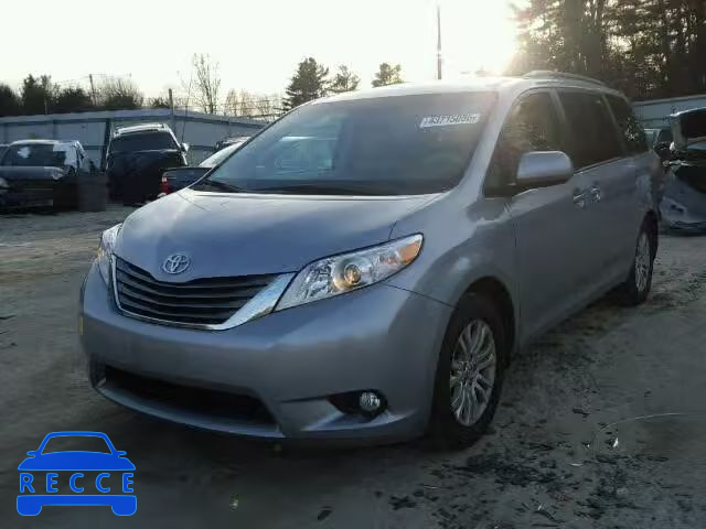 2014 TOYOTA SIENNA XLE 5TDYK3DC6ES466135 image 1