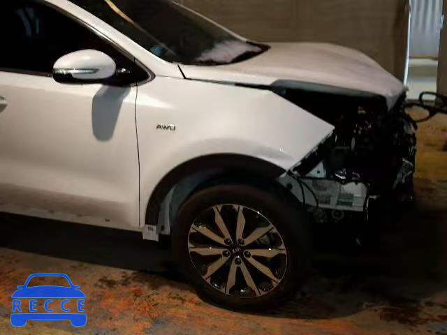 2017 KIA SPORTAGE E KNDPNCAC4H7127881 зображення 9