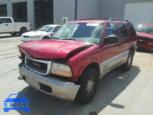 2000 GMC JIMMY/ENVO 1GKDT13W8Y2388484 зображення 1