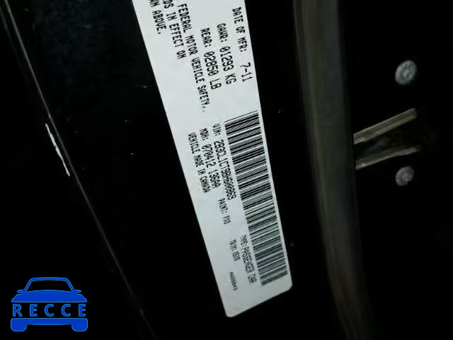 2011 DODGE CHARGER PO 2B3CL1CT9BH600869 image 9