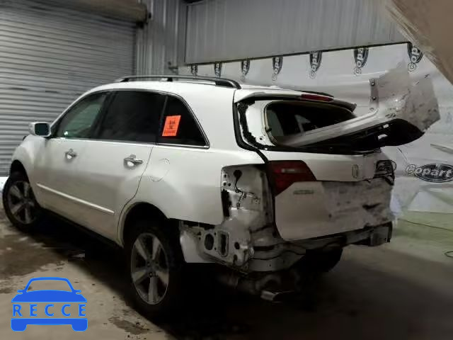 2012 ACURA MDX 2HNYD2H23CH543832 image 2