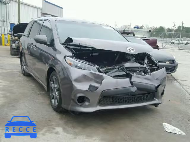 2016 TOYOTA SIENNA SE 5TDXK3DC6GS696210 зображення 0