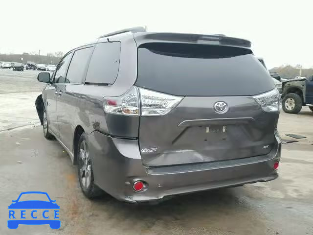 2016 TOYOTA SIENNA SE 5TDXK3DC6GS696210 зображення 2