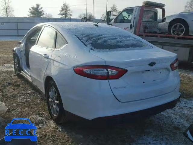 2016 FORD FUSION S 3FA6P0G71GR396299 image 2