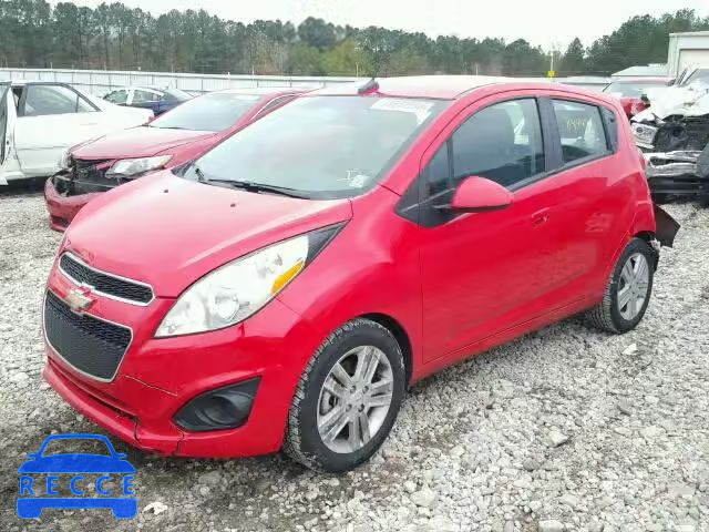 2014 CHEVROLET SPARK 1LT KL8CD6S96EC548650 зображення 1