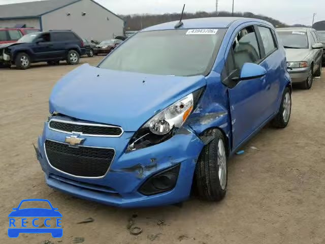 2014 CHEVROLET SPARK 1LT KL8CD6S93EC531756 image 1