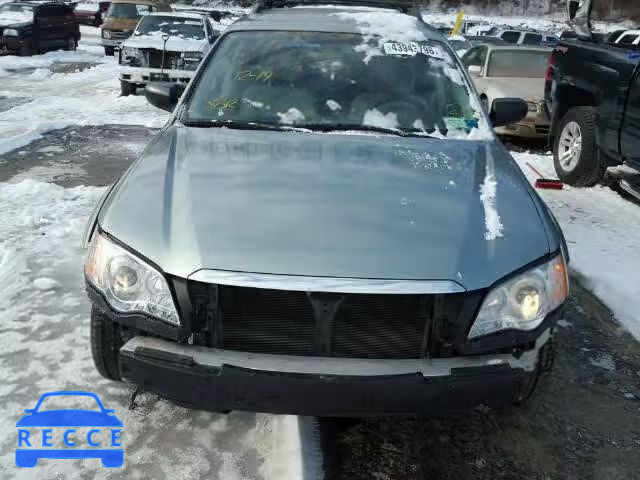 2009 SUBARU OUTBACK 2. 4S4BP61C497331454 image 9