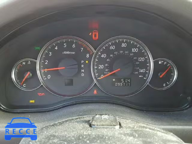2009 SUBARU OUTBACK 2. 4S4BP61C497331454 image 7