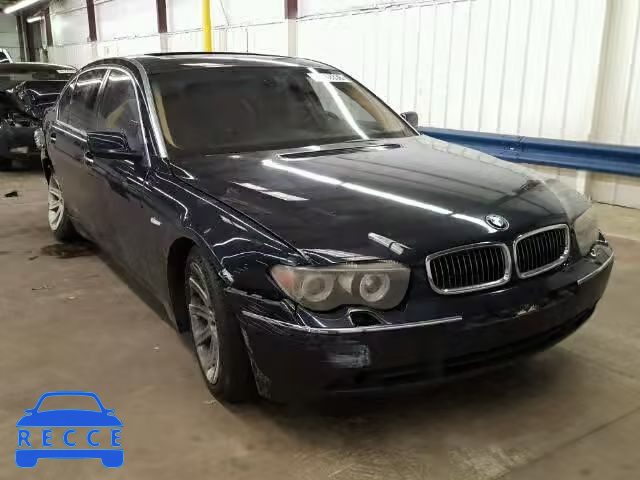 2005 BMW 745LI WBAGN63535DS57533 зображення 0