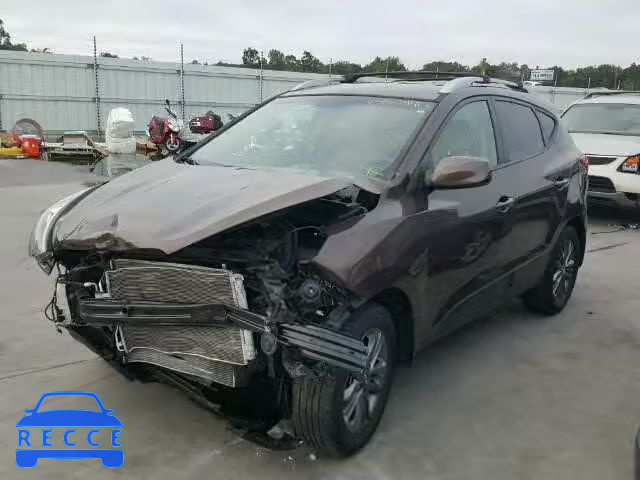 2014 HYUNDAI TUCSON GLS KM8JU3AG7EU921875 image 1